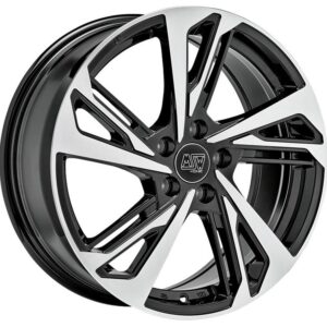 MSW 60 Gloss Black Full Polished 7,5x17 5x112 ET38 CB66,6 R13 725 kg W19436002E56