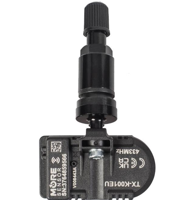 Rehvirõhuandur – TPMS Sensor Mobiletron Clamp-in Black 315/433Mhz (TX-K001EUK)