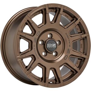 OZ Racing Rally Legend Matt Bronze + Black Lettering 8x17 6x120 ET35 CB74,5 60° 1250 kg W01E00101D2