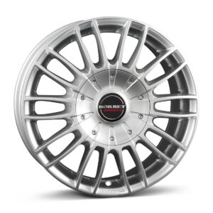 Borbet CW3 sterling silver 7,5x17 5x120 ET55 CB65.1 R14 1255 kg 222463