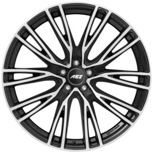 AEZ Seattle dark Black/polished 8x19 5x112 ET39 CB66,6 R14 925 kg ASE9K8BP39E