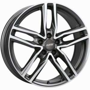 Alutec Ikenu Graphite Polished 6,5x16 4x100 ET45 CB63,3 60° 635 kg IKE65645A22-9