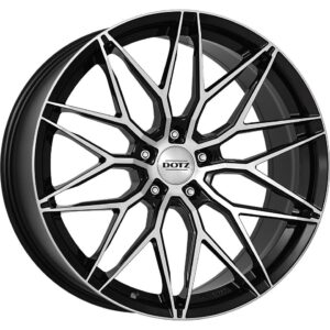 Dotz Suzuka dark Black/polished 8,5x19 5x112 ET25 CB70,1 60° 730 kg OSU9L8BP25