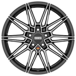 Fondmetal Thoe Glossy Black Machined 8x19 5x112 ET26 CB66,6 60° 775 kg RF18200