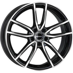 MAK Evo Black Mirror 8,5x20 5x112 ET53 CB66,6 (Long Bolt) R14 1020 kg F8520EVBM53WS6Y