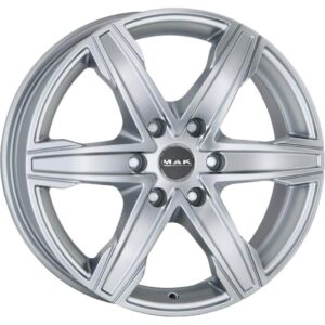 MAK King 6 Silver 7,5x17 6x130 ET55 CB84.1 60° 1215 kg F75706KSI55M5