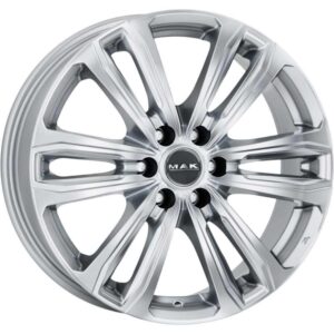 MAK Safari 6 Silver 7,5x17 6x139.7 ET50 CB93.1 60° 1075 kg F7570AF6SI50VJ4