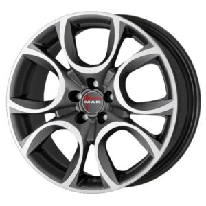 MAK Torino W Gun Met-Mirror Face 6,5x16 4x108 ET32 CB65,1 Flat 550 kg F6560ONQM32EG1X
