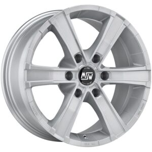MSW Sahara 6 Full Silver 8x18 6x114.3 ET35 CB66,1 60° 1100 kg W85062004N09