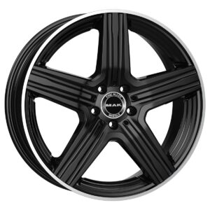 MAK Lewis Gloss Black Mirror Ring 10x21 5x112 ET44 CB66,6 (Long Bolt) R14 1050 kg F1021EWGL44WS3Y