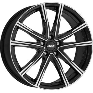 AEZ Montreal dark Black/polished 7,5x19 5x114.3 ET38 CB71,6 60° 750 kg AMO9J0BP38