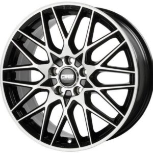 CMS C25 Diamond Black Gloss 9x20 5x112 ET45 CB66,6 R14 1000 kg C25 9020 45 82S DB