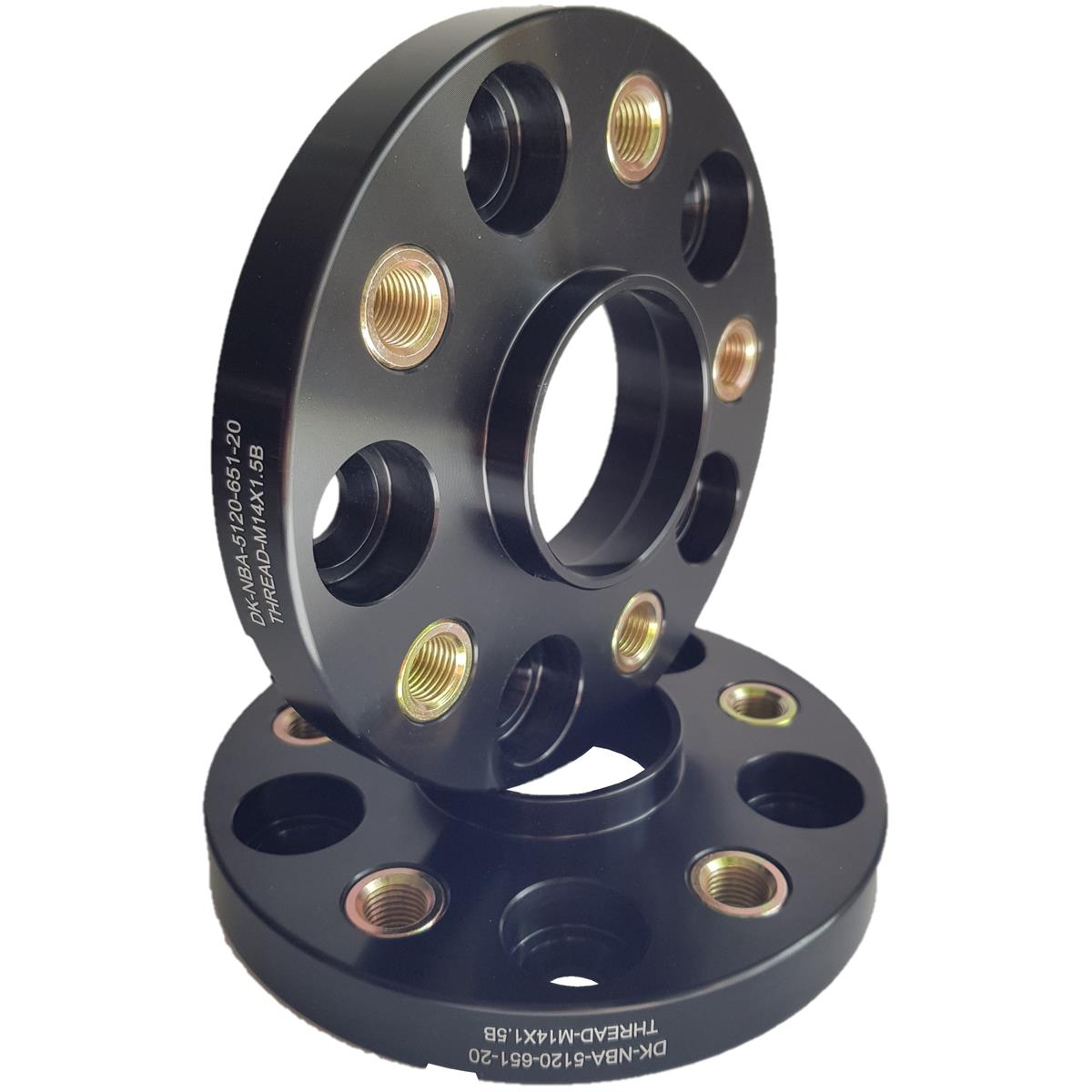 NBA spacer 20 mm – Komplekt 2 tk (NBA-5120-651-20-THREAD-M14X1.5B)