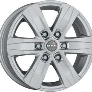 MAK Stone 6 Silver 7,5x17 6x130 ET60 CB84,1 60° 1215 kg F75706SSI60M5