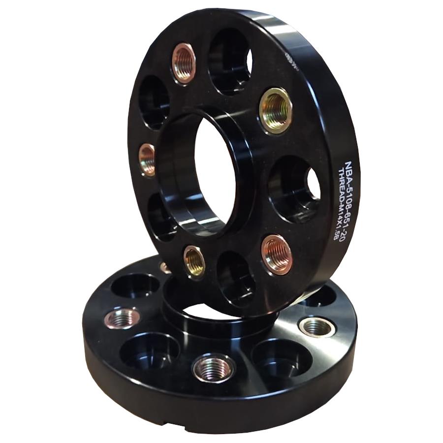 NBA spacer 20 mm – Komplekt 2 tk (NBA-5108-651-20-THREAD-M14X1.5B)