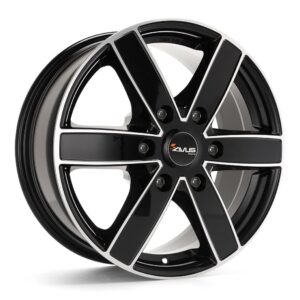 Avus AC-V61 Black Polished 6,5x16 6x125 ET68 CB74.1 60° 1215 kg V61065166125068741D0