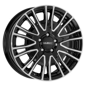 Dezent KE dark Black/polished 6,5x16 5x118 ET55 CB71,1 60° 1200 kg TKEZQBP55