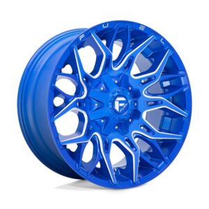 Fuel D770 Twitch Anodized Blue Milled 9x20 6x139.7 ET1 CB106,1 (PCD2: 6x135) 60° 1133 kg D77020909850