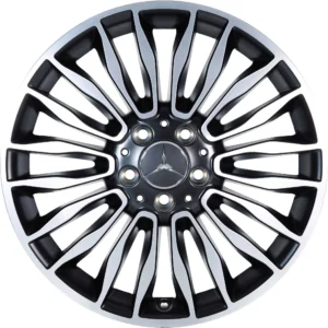 Must tihedate kodaratega Mercedese velg